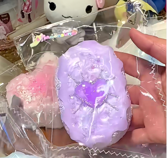 【予約 】月芽小屋 パール光沢スイーツシリーズ ふわクリーム触り心地